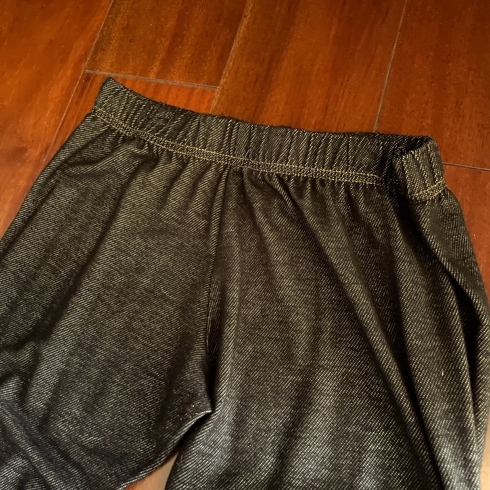 Dark stretchy jeggings